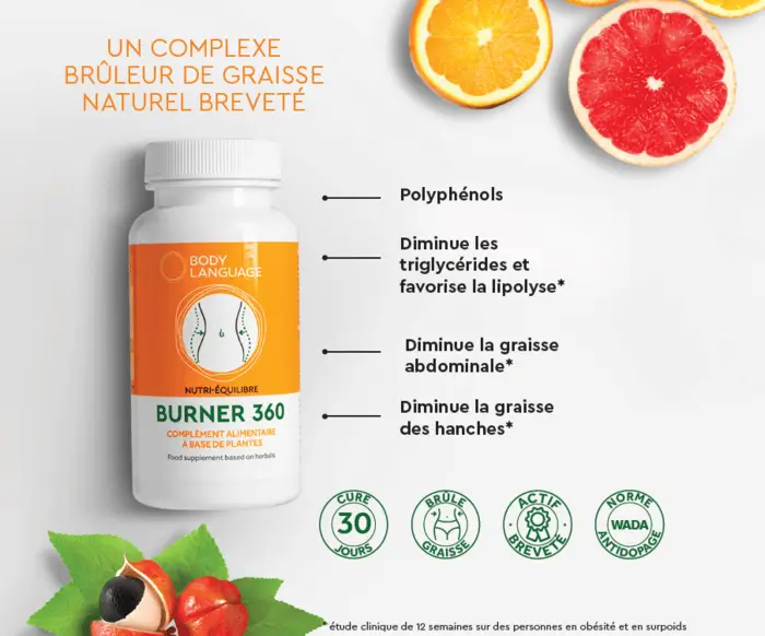 bruleur de graisse naturelle : burner 360