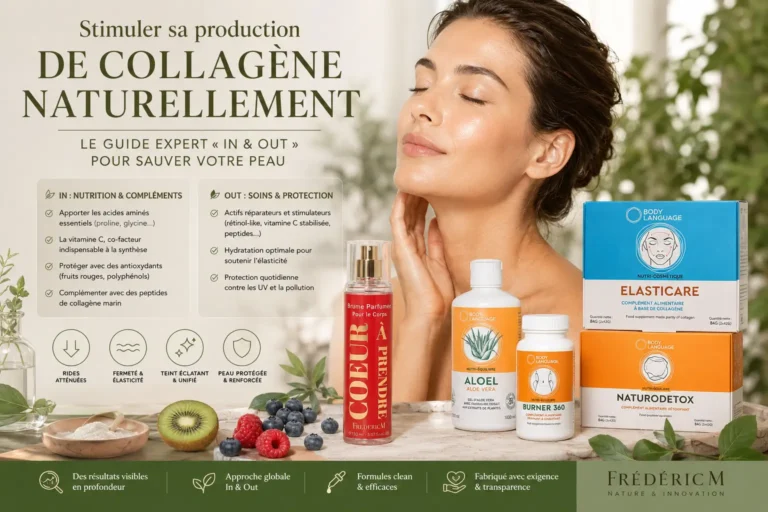 Complément alimentaire Élasticare pour stimuler production collagène naturellement